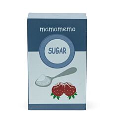 Leksaksmat - Paket med socker i trä - MaMAMeMo