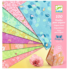 Djeco - Origami papper - Haru. Pyssel