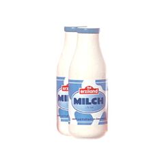 Leksaksmat - Mjölkflaska i trä