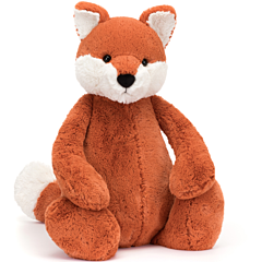 Jellycat gosedjur - Räv - 67 cm - Bashful Fox Cub Really Big. Leksak, doppresent