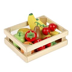 Leksaksmat - Frukt i låda