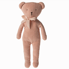 Maileg gosedjur - My First Teddy in box - powder. Doppresent, leksak