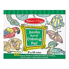 Målarbok jumbo - grön - Melissa & Doug