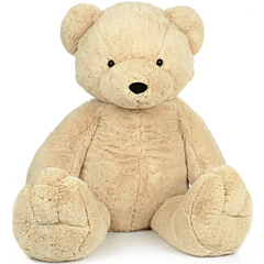 Teddykompaniet gosedjur - Nalle Holger Sr, beige - 150 cm. Leksak, doppresent