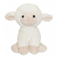 Teddykompaniet gosedjur - Lamm sittande, Teddy farm - 18 cm. Leksak, doppresent