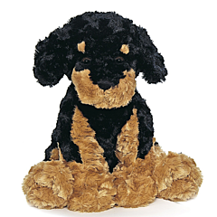 Teddykompaniet gosedjur - Hund Vovve, brunsvart - 40 cm. Leksak, doppresent